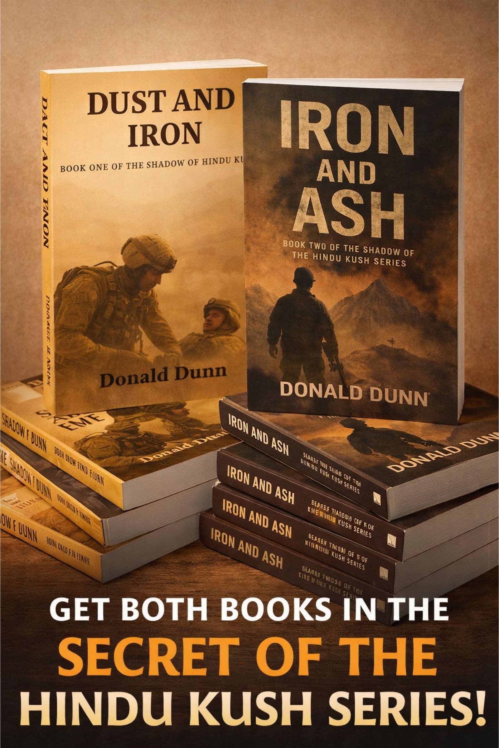 The Secret of the Hindu Kush book series including Book One and Book Two